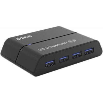 Концентратор ST-Lab USB 3.1 Gen2 Type-C - 4x USB-Type-A, Power Adapter 5V/2A (U-1690)