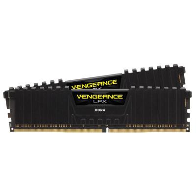 Модуль памяти для компьютера DDR4 16GB (2x8GB) 4333 MHz Vengeance LPX Black CORSAIR (CMK16GX4M2K4333C19)