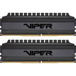 Модуль пам'яті для комп'ютера DDR4 16GB (2x8GB) 3200 MHz Viper 4 Blackout Patriot (PVB416G320C6K)