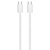 Дата кабель USB-C to USB-C 2.0m (braided cotton) (PD Fast Charging 60W) 3.0А grey ColorWay (CW-CBPDCC068-GR)