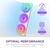 Кулер до корпусу NZXT F420 RGB Core Fan (Single Frame) - White (RF-U42HF-W1)
