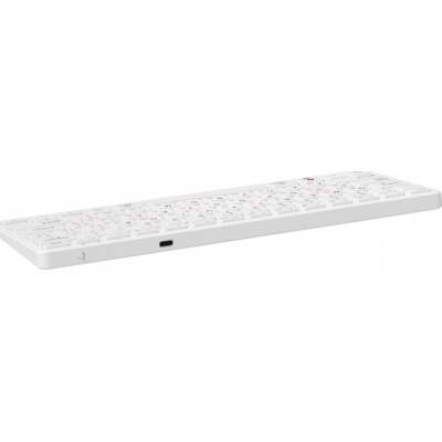Клавіатура Maxxter KBW-C01S-UA Wireless UA White (KBW-C01S-UA)