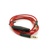 Кабель мультимедійний 3.5mm M to 3.5mm M 1.0m + microphone red Voltronic (ZDL-AUXcM/1.0m)