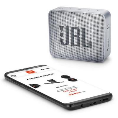 Акустическая система JBL GO 2 Gray (JBLGO2GRY)