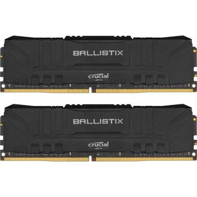 Модуль памяти для компьютера DDR4 32GB (2x16GB) 3600 MHz Ballistix Black MICRON (BL2K16G36C16U4B)
