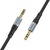 Кабель мультимедійний 3.5mm M to 3.5mm M 1.0m Black HOCO (6942007608800)