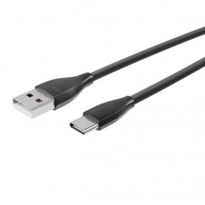 Дата кабель USB 2.0 AM to Type-C 1.0m Maxxter (UB-C-USB-01BK)