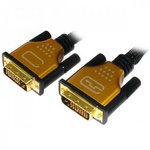 Кабель мультимедийный DVI to DVI 24+1pin, 10.0m Viewcon (VD 100-10м.)