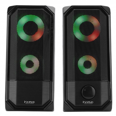 Акустична система Marvo SG-265 Multi-LED USB Black