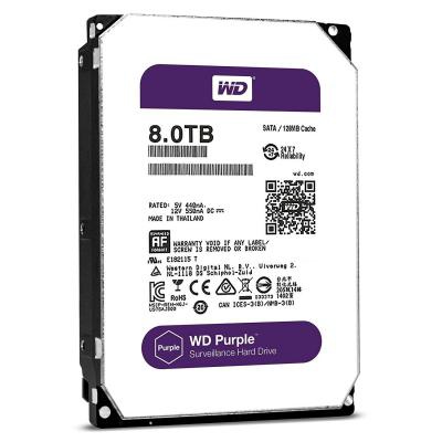 Жесткий диск 3.5' 8TB Western Digital (WD80PURZ)