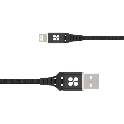 Дата кабель USB 2.0 AM to Lightning ervelink-i.black Promate (nervelink-i.black)