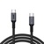 Дата кабель USB-C to USB-C 1.0m PD 100W black-grey Armorstandart (ARM69370)