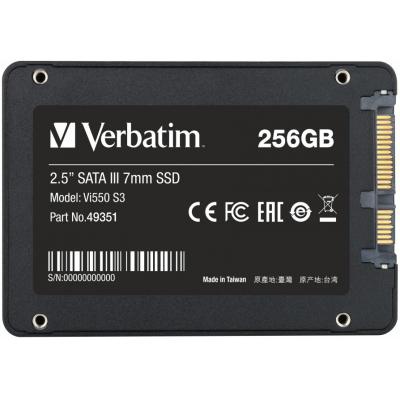 Накопичувач SSD 2.5' 256GB Verbatim (49351)
