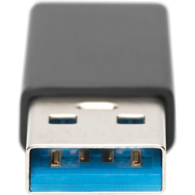 Перехідник USB-A to USB-C (M/F) 3A 5GB ver.3.0 Digitus (AK-300524-000-S)