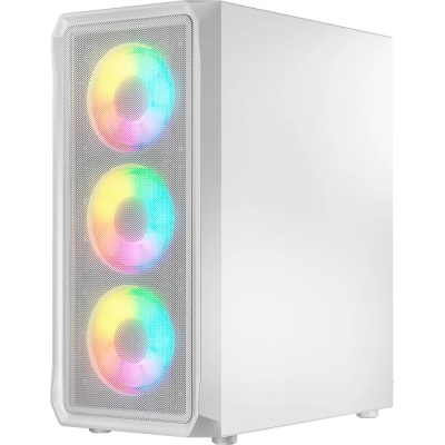 Корпус Logic concept PORTOS MESH+GLASS ARGB fans 3x120mm WHITE (AM-PORTOS-20-0000000-0002)