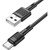 Дата кабель USB 2.0 AM to USB-C 1.0m 3A PVC X83 black HOCO (6931474770905)