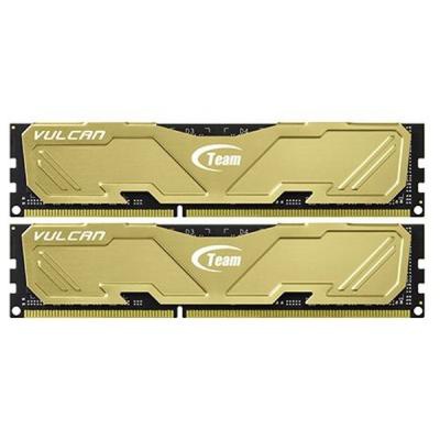 Модуль памяти DDR3 8GB (2x4GB) 1600 MHz Vulcan Yellow Team (TLYED38G1600HC9DC01)