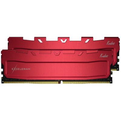 Модуль памяти для компьютера DDR4 32GB (2x16GB) 3000 MHz Red Kudos eXceleram (EKRED4323016AD)