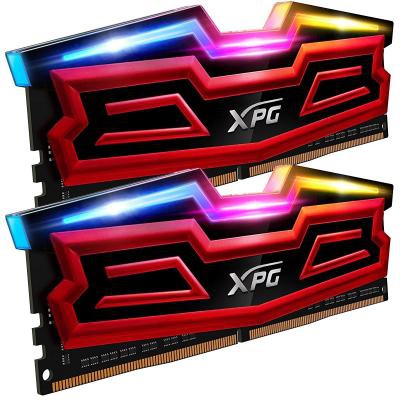 Модуль памяти для компьютера DDR4 16GB (2x8GB) 3200 MHz XPG Spectrix D40 Red ADATA (AX4U320038G16-DRS)