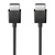 Кабель мультимедийный HDMI to HDMI 2.0m 2.1 4K HDR, Ultra High Speed HDMI Belkin (AV10175bt2M-BLK)