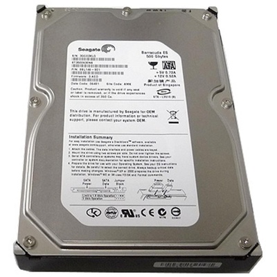 Жесткий диск 3.5'  500GB Seagate (# ST3500630NS #)