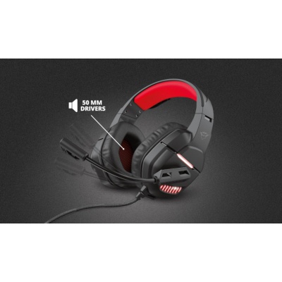 Наушники Trust GXT 448 Nixxo Illuminated Black (24030)