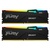 Модуль пам'яті для комп'ютера DDR5 32GB (2x16GB) 6800 MHz Beast RGB EXPO Kingston Fury (ex.HyperX) (KF568C34BBEAK2-32)