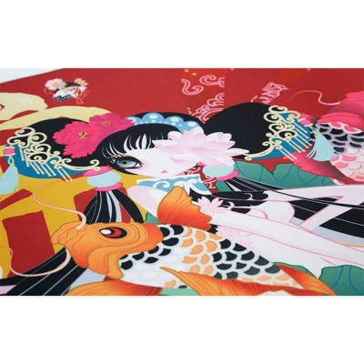 Коврик для мышки Varmilo Peony Desk Mat XL (ZDB008-01)