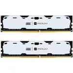 Модуль памяти для компьютера DDR4 8GB (2x4GB) 2400 MHz Iridium White GOODRAM (IR-W2400D464L15S/8GDC)