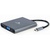 Концентратор Cablexpert USB-C 6-in-1 (Hub3.1/HDMI/VGA/PD/card-reader/audio) (A-CM-COMBO6-01)