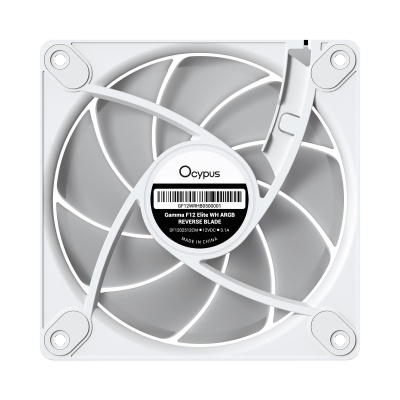 Кулер до корпусу OCYPUS GAMMA F12 ELITE WH A (GAMMA-F12-WH3AM01E-GL)