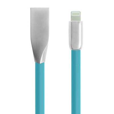 Дата кабель Gelius Knight Seria USB 2.0 – Apple Lightning Blue (48752)