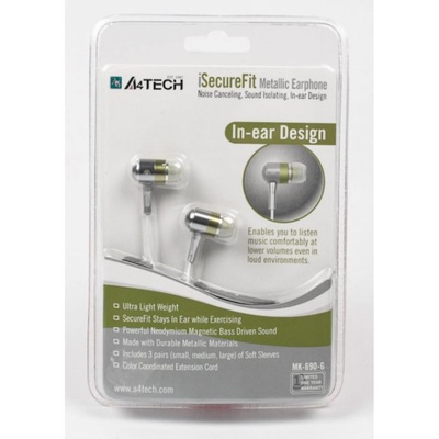 Наушники A4tech MK-690 Green (MK-690-G)