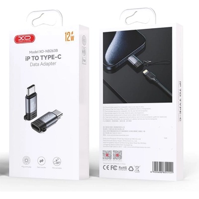 Перехідник Lightning to USB-C NB263B tranish XO (NB263B.tranish)