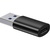 Перехідник USB 3.1 M to USB-C F black Baseus (ZJJQ000101)