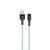 Дата кабель USB 2.0 AM to Lightning 1.0m 5A green XO (NB166-L-1-GR)