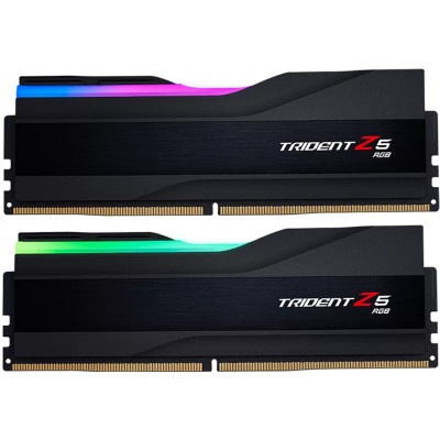 Модуль пам'яті для комп'ютера DDR5 32GB (2x16GB) 5200 MHz Trident Z5 RGB Black G.Skill (F5-5200J3636C16GX2-TZ5RK)