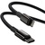 Дата кабель USB-C to Lightning 2.0m Tungsten Gold Fast Charging, PD 20W black Baseus (CATLWJ-A01)