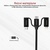 Дата кабель USB 2.0 AM to Lightning + Micro 5P + Type-C pentapower.black Promate (pentapower.black)