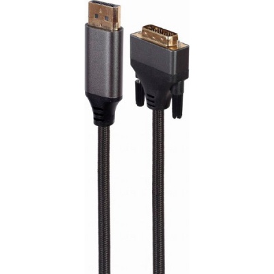 Кабель мультимедійний DisplayPort to HDMI 1.8m 4K 60Hz Cablexpert (CC-DP-HDMI-4K-6)