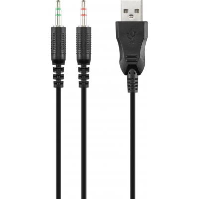 Наушники Aula Cold Flame Black (6948391235066)