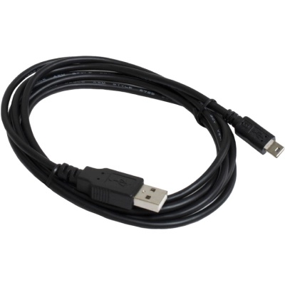Дата кабель USB 2.0 AM to Mini 5P 1.8m black Patron (CAB-PN-USB-MINI-18)