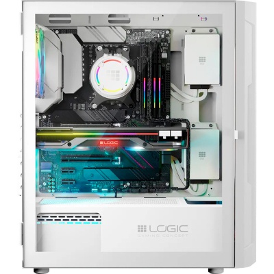 Корпус Logic concept ARAMIS MESH+GLASS ARGB fans 4x120mm WHITE (AT-ARAMIS-20-0000000-0002)
