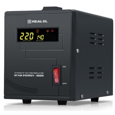 Стабилизатор REAL-EL STAB ENERGY-1000 (EL122400012)