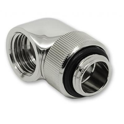 Фитинг для СВО EKWB EK-AF Angled 90° G1/4 - Nickel (3831109845264)