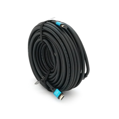 Кабель мультимедійний HDMI M to HDMI M 25.0m V2.0 4Kx2K black Merlion (YT-HDMI(M)/(M)4KV2.0-25m/19123)