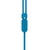 Наушники HF RM-515 Blue (mic + button call answering) Remax (42263)