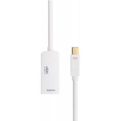 Кабель мультимедийный mini DisplayPort to HDMI 0.2m Prolink (MP417)