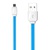 Дата кабель LDNIO XS-07 MicroUSB Blue 1m (48261)