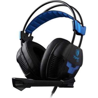 Наушники SADES Xpower Plus Black/Blue (SA706S-B-BL)